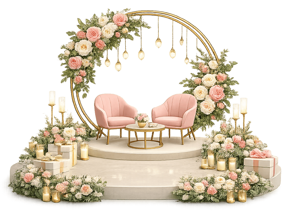Engagement by AS Florist