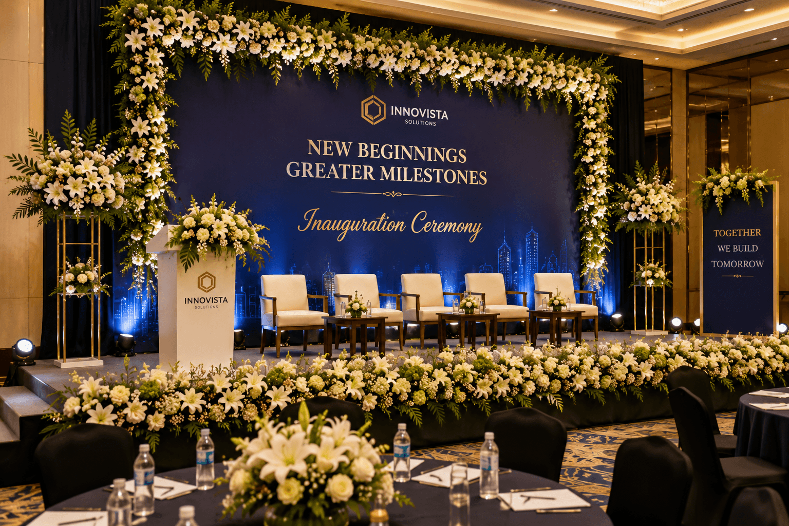 Inauguration ceremony.