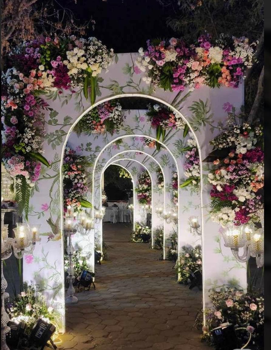 Entry Gate Decorations.
